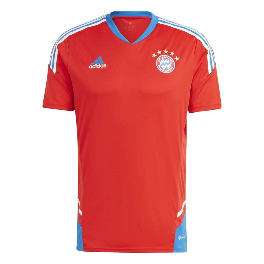 Bayern München Tränings T-Shirt Condivo 22 - Röd/Blå/Vit