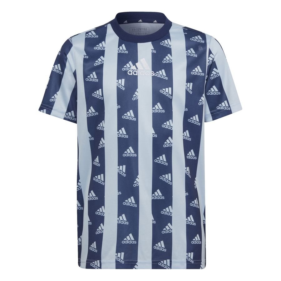 adidas T-Shirt Brand Love - Mørkeblå/Blå Børn thumbnail