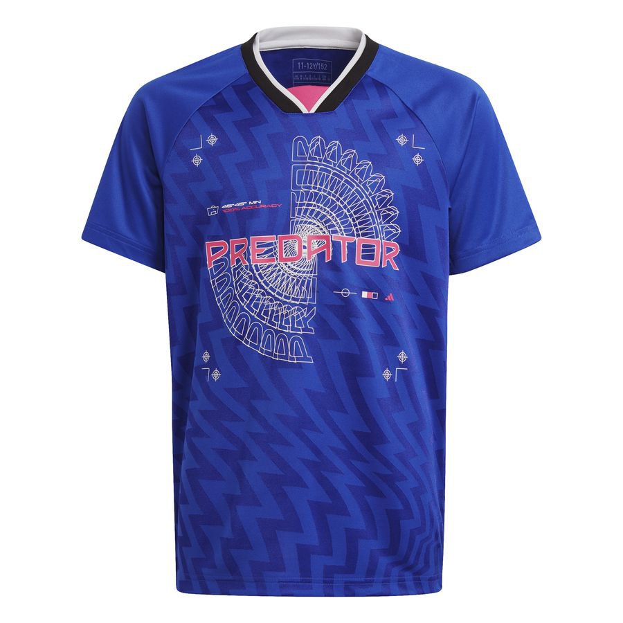 adidas T-Shirt Predator - Blå/Pink/Hvid Børn thumbnail