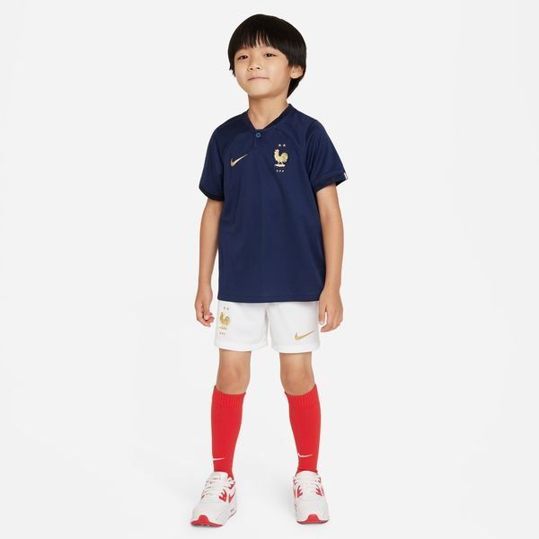 France Home Shirt 2022/23 Mini-Kit Kids | www.unisportstore.com