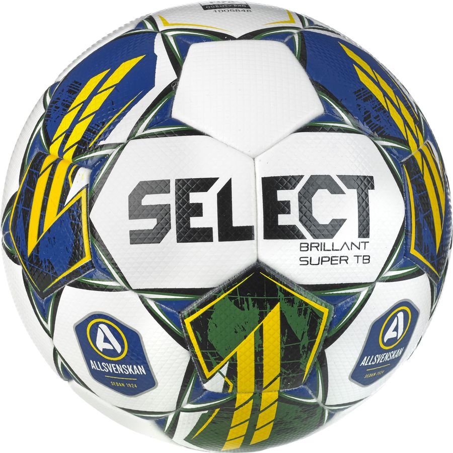 Select Fotboll Brillant Super TB V23 Allsvenskan - Vit/Gul