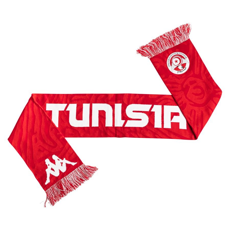 Tunesien Halstørklæde - Rød/Hvid thumbnail