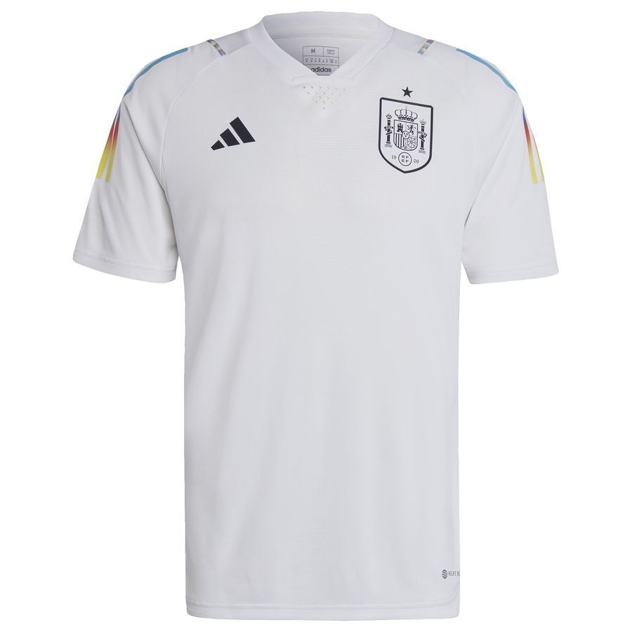 Spain Tiro 23 Game Day opvarmningstrøje Hvid thumbnail