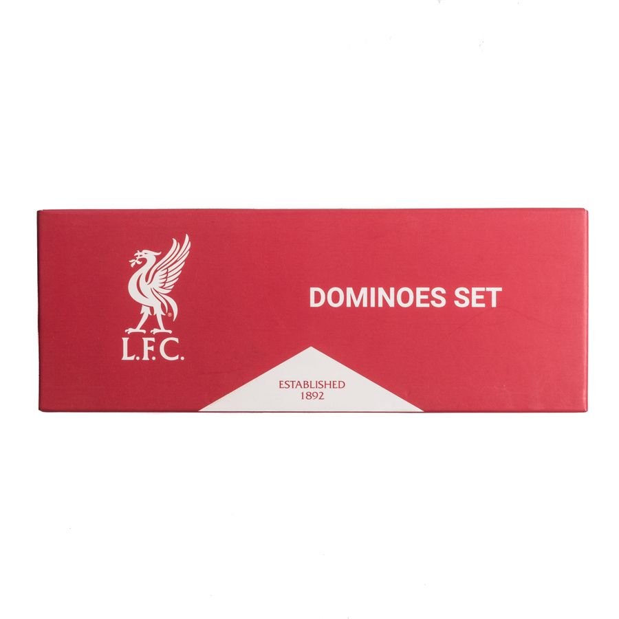 Liverpool Dominoes Set Liverbird - Röd/Brun