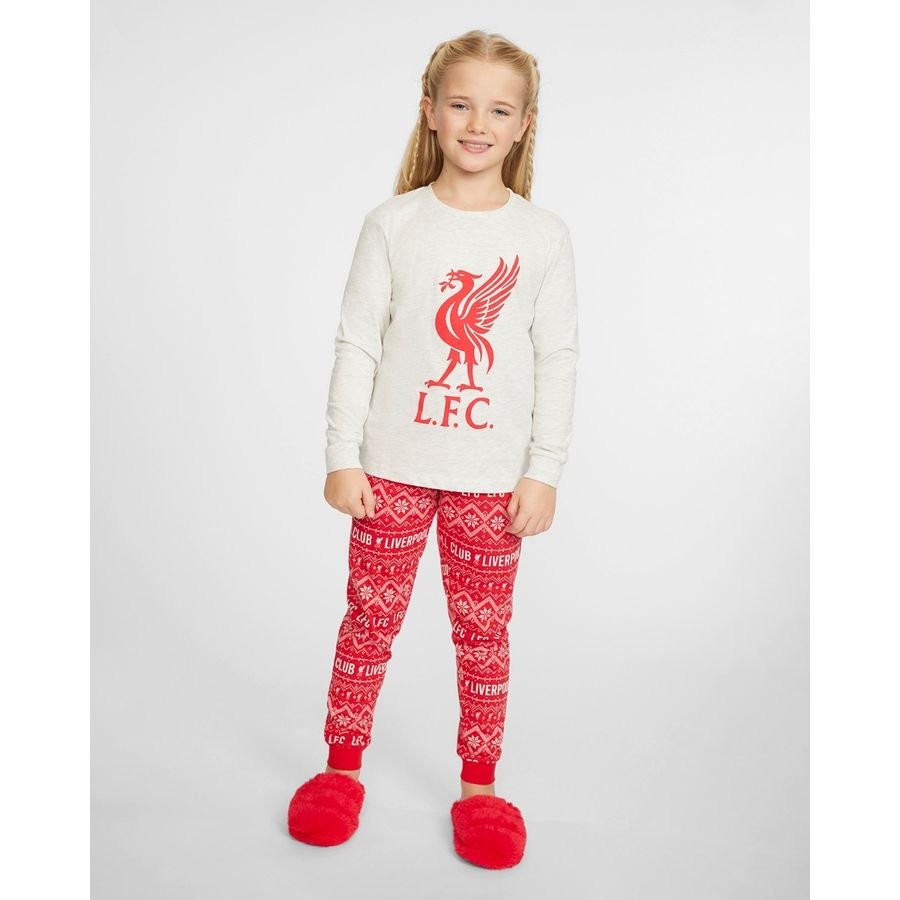 Liverpool Pyjamas Liverbird - Hvid/Rød Børn thumbnail