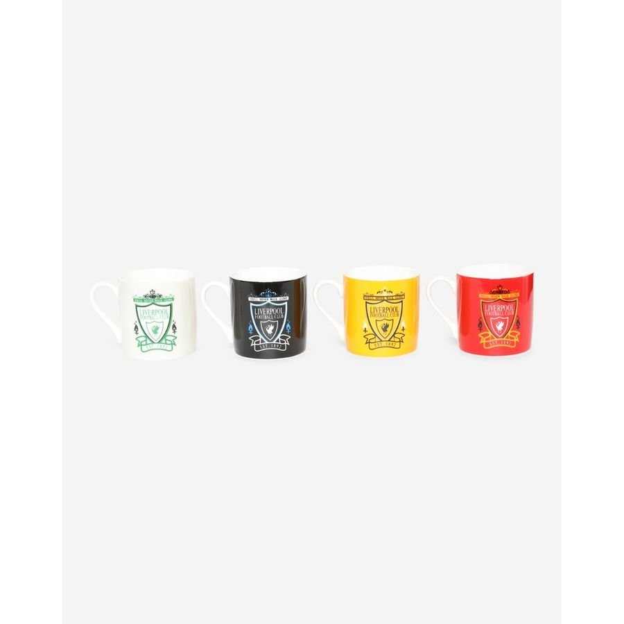 Liverpool Espresso Cup Set 4-pack - Multicolor