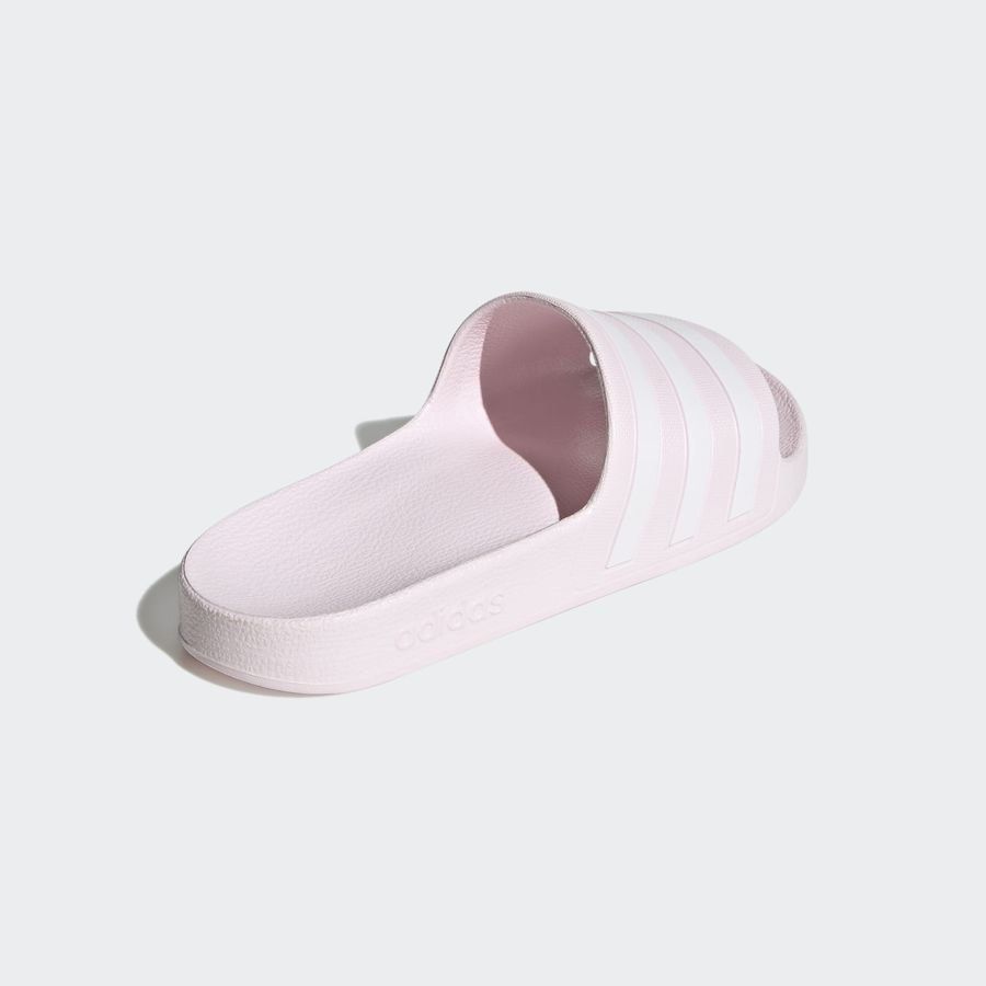 Pink and white adidas sliders online