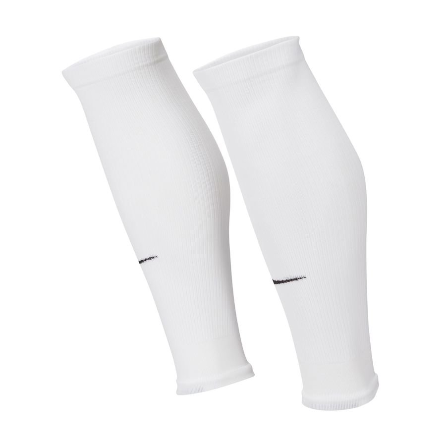 Bilde av Nike Fotballstrømper Leg Sleeve Strike - Hvit/sort, Størrelse Large/x-large