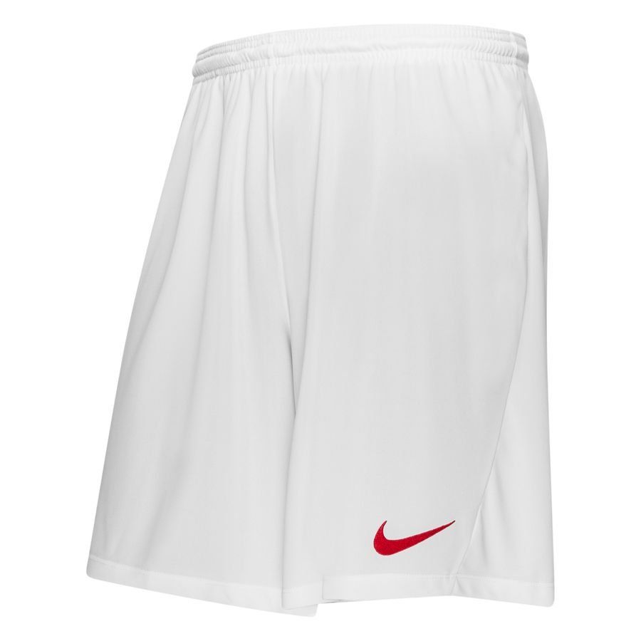 Nike Shorts Dry Park III - Wit/Rood