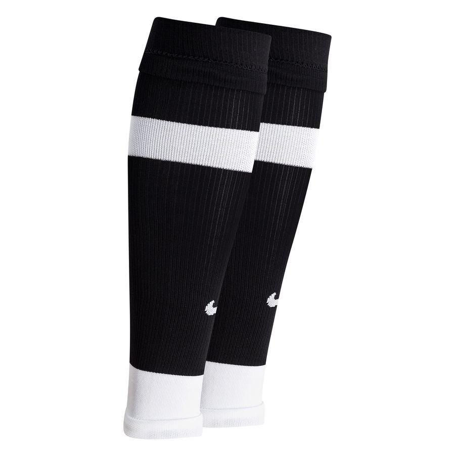 Black & White Nike Matchfit One Pair Soccer Leg Sleeve Men's 6-8