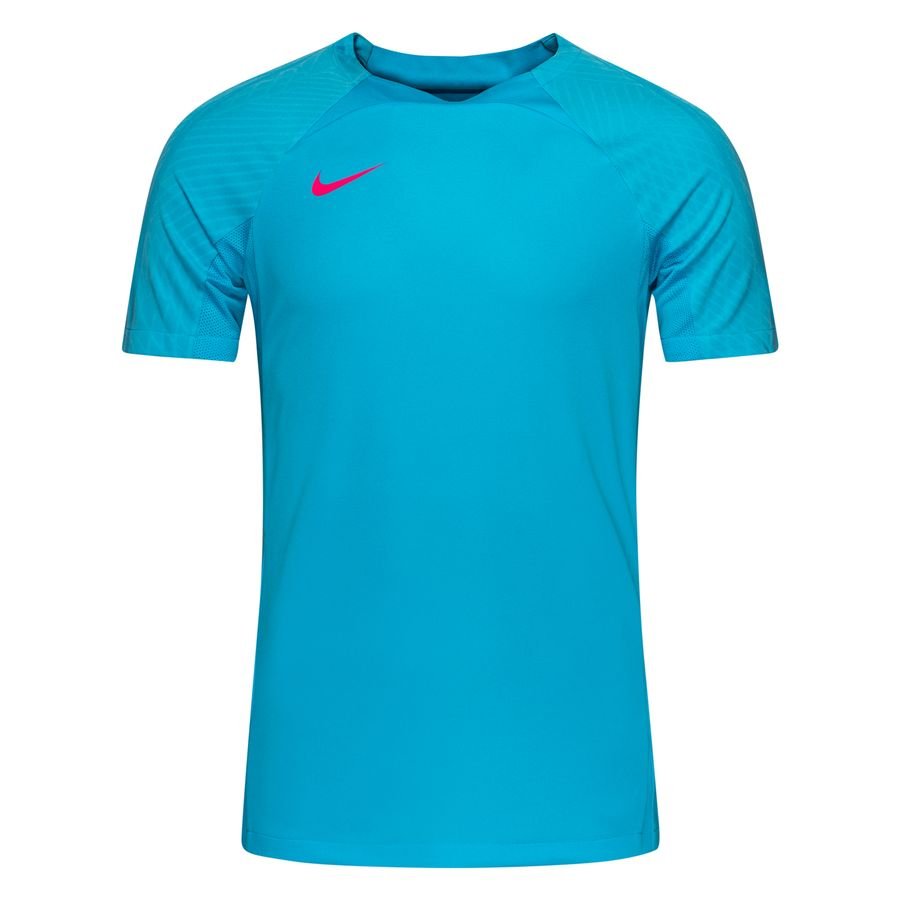 Nike Trænings T-Shirt Dri-FIT Strike - Blå/Pink thumbnail