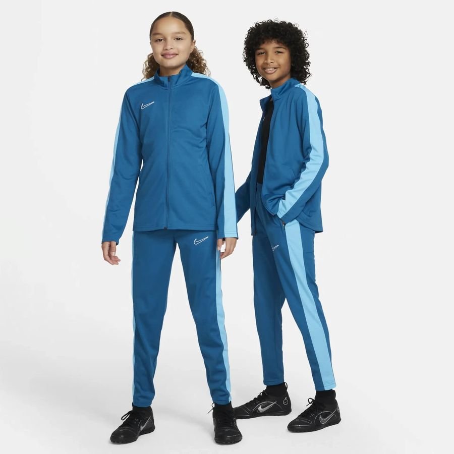 Academy Blau/Weiß Grün/Baltic Nike Dri-FIT 23 - Kinder Trainingsanzug