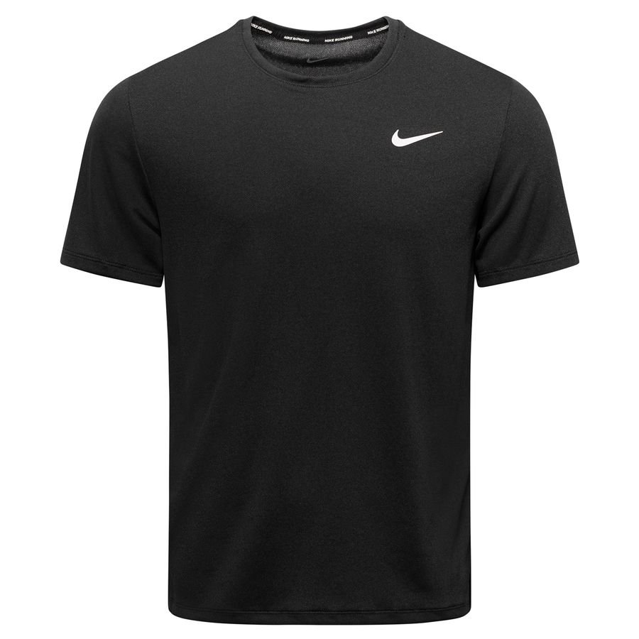 Nike Løbe T-Shirt Dri-FIT UV Miller - Sort/Sølv