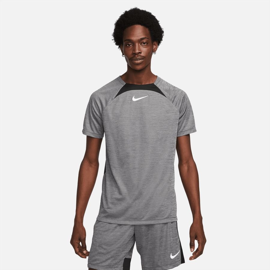 Nike Trænings T-Shirt Dri-FIT Academy - Grå/Sort/Hvid