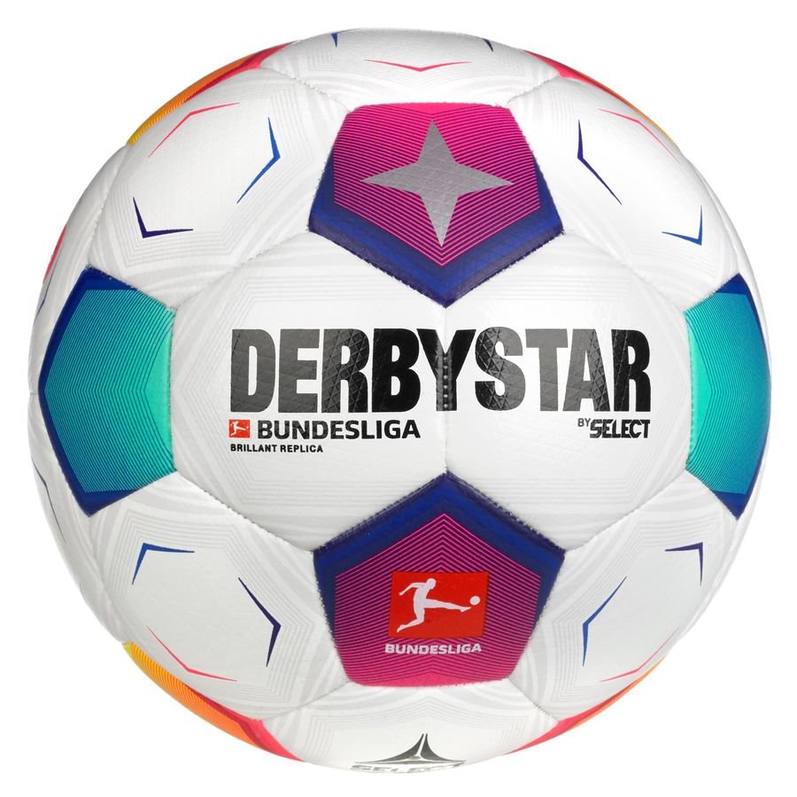 Derbystar Fotboll Brillant Replica V23 Bundesliga 2023/24 - Vit/Multicolor