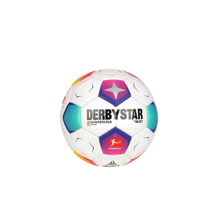 Derbystar Fodbold Brillant Mini V23 Bundesliga 2023/24 - Hvid/Multicolor thumbnail