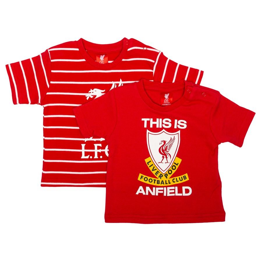 Liverpool T-Shirt TIA Liverbird 2-pack - Röd Barn