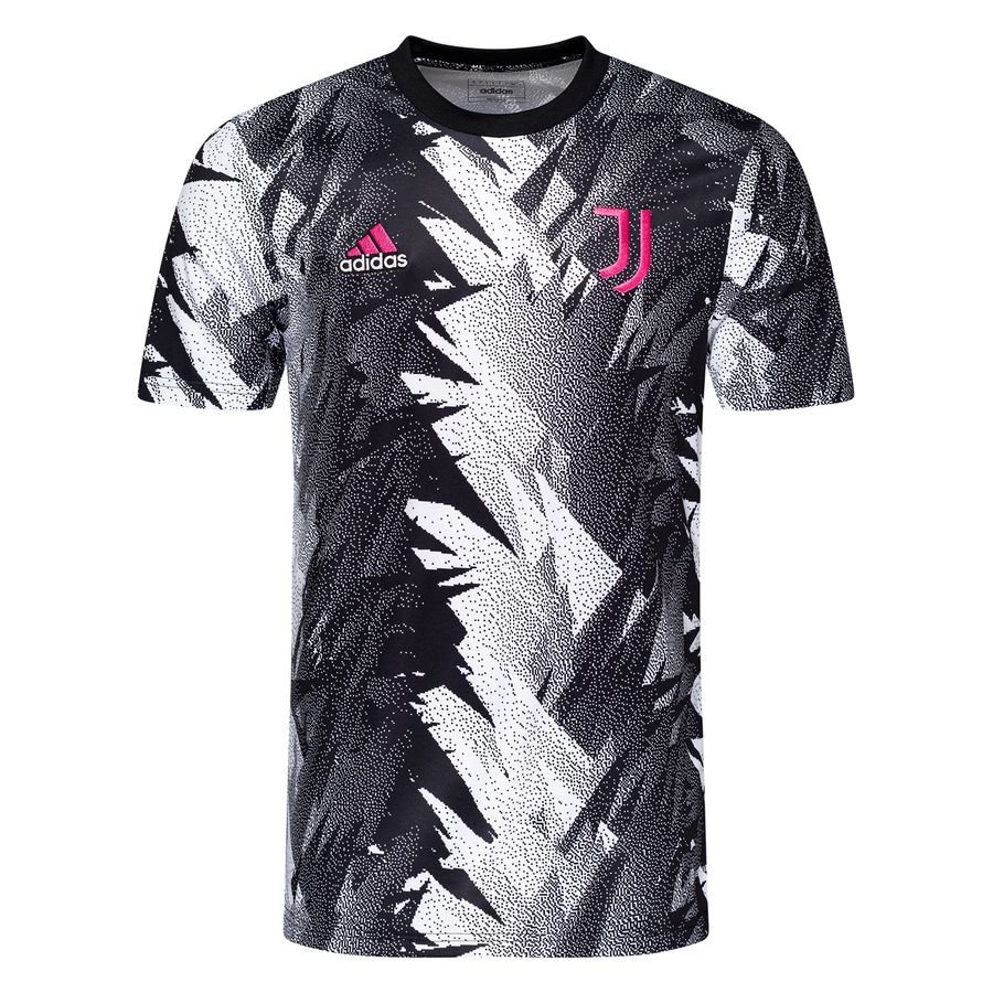 Juventus Tränings T-Shirt Pre Match - Svart/Vit Barn