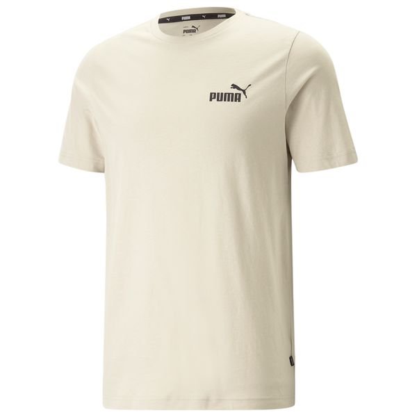 PUMA T-Shirt Beige Logo Small Essential 