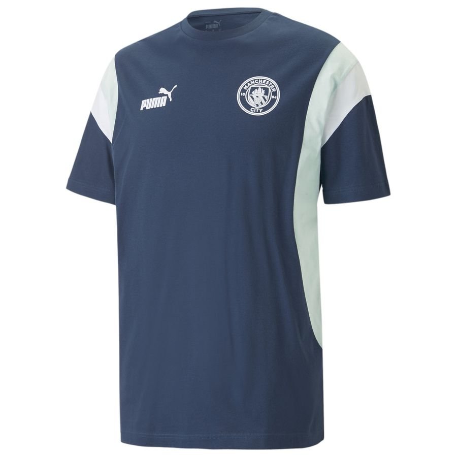 Manchester City T-Shirt FtblArchive - Navy