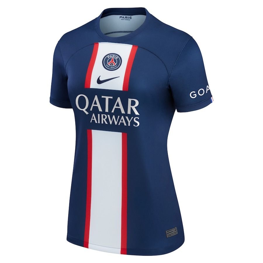Paris Saint-Germain Hjemmebanetrøje Qatar Airways 2022/23 Kvinde thumbnail