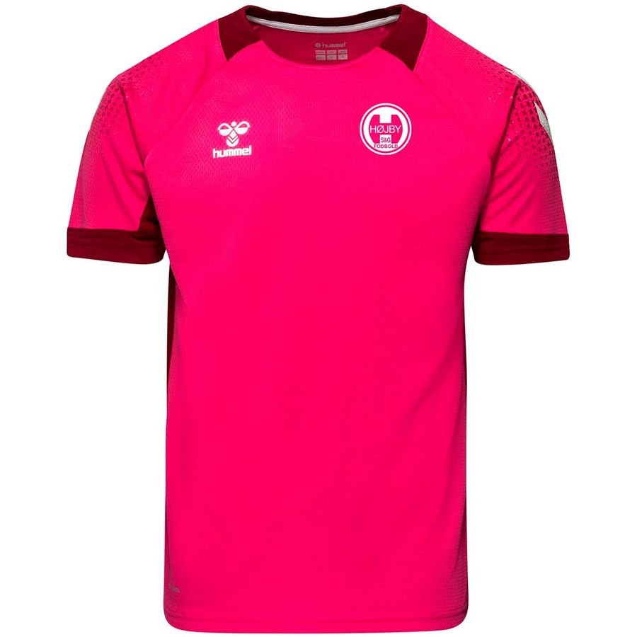 Hummel Trænings T-Shirt hmlLEAD Poly - Pink Børn thumbnail