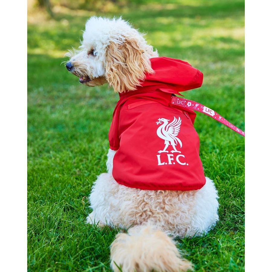 Liverpool Hundejakke Liverbird - Rød/Hvid thumbnail