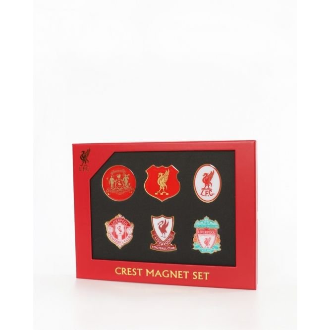 Liverpool Crest Magnet Set - Röd