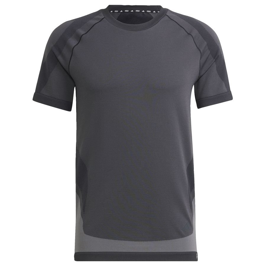 adidas PRIMEKNIT Yoga Seamless Training T-shirt Sort thumbnail