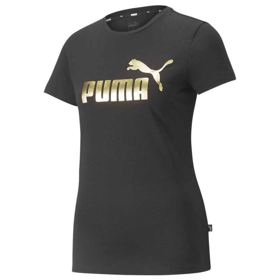 Puma Essentials+ Metallic Logo Women's Tee thumbnail