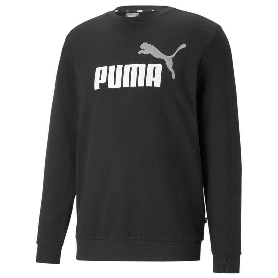 Puma Essentials+ Two-Tone Big Logo Crew Neck Men's Sweater thumbnail