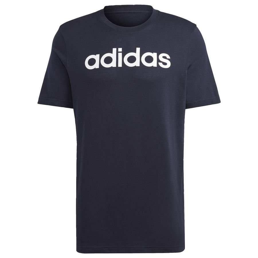 Essentials Single Jersey Linear Embroidered Logo T-shirt Blå thumbnail