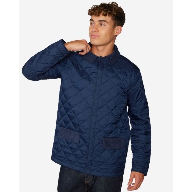 Liverpool Quilted Jakke - Navy thumbnail