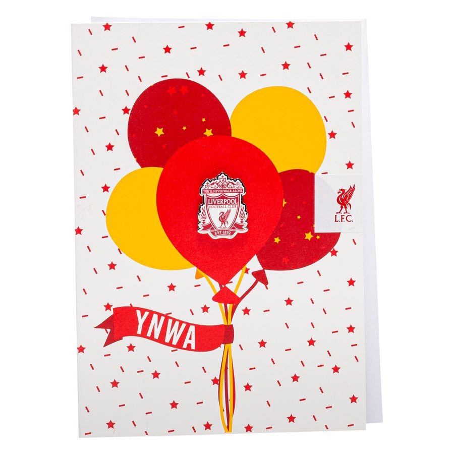 Liverpool Fødselsdagskort - Multicolor