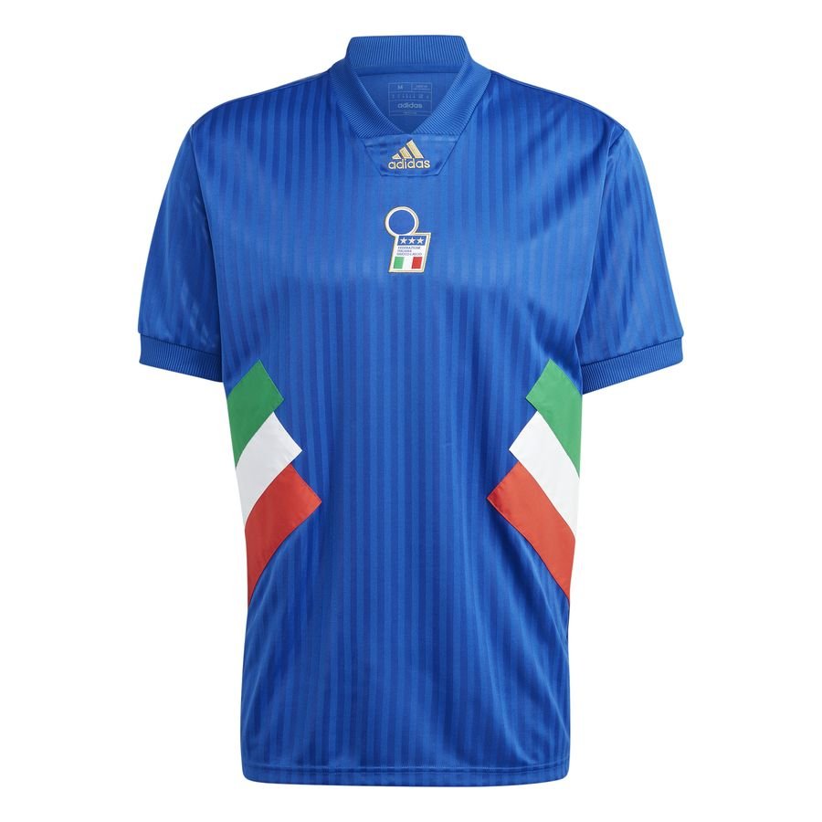 Italien Spillertrøje Retro Icon - Blå/Grøn/Hvid/Rød thumbnail