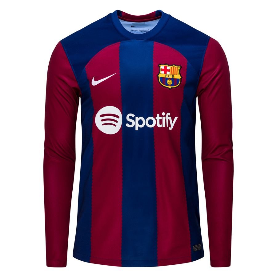 Barcelona Hjemmebanetrøje 2023/24 Lange Ærmer