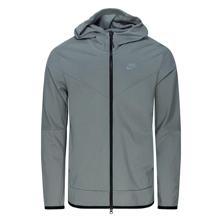 Nike Hættetrøje Tech Fleece Essentials Full Zip Lightweight - Grøn/Sort thumbnail