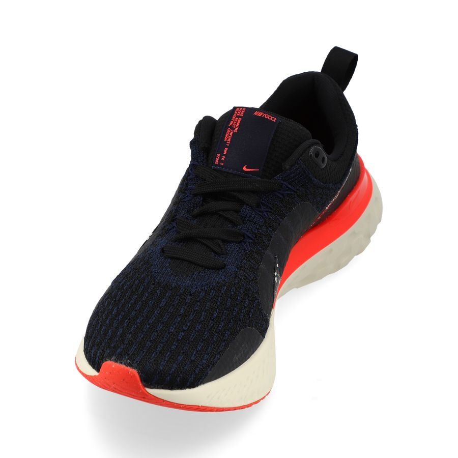 Nike Running Shoe React Infinity Run FK 3 - Black/Obsidian Nike Running Shoe React Infinity Run FK 3 - Black/Obsidian