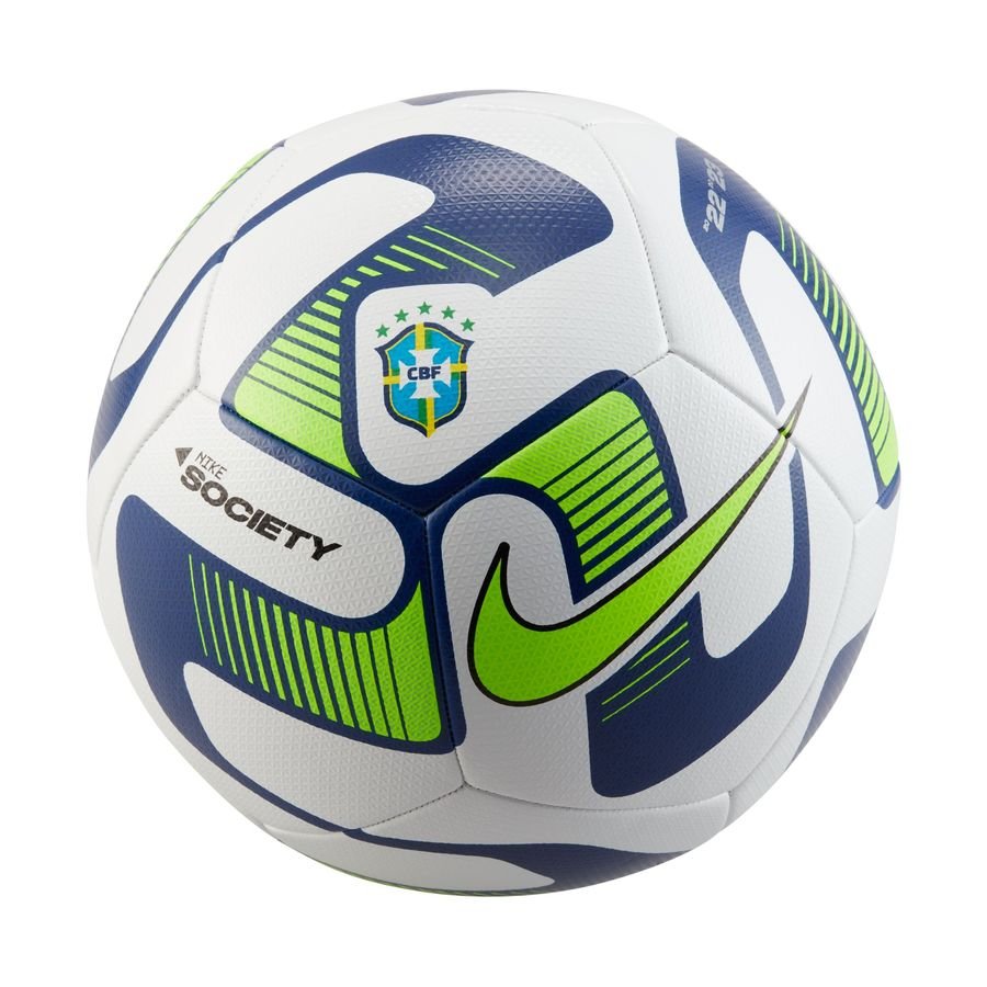 Brasilien Fodbold Strike Society - Hvid/Blå/Grøn