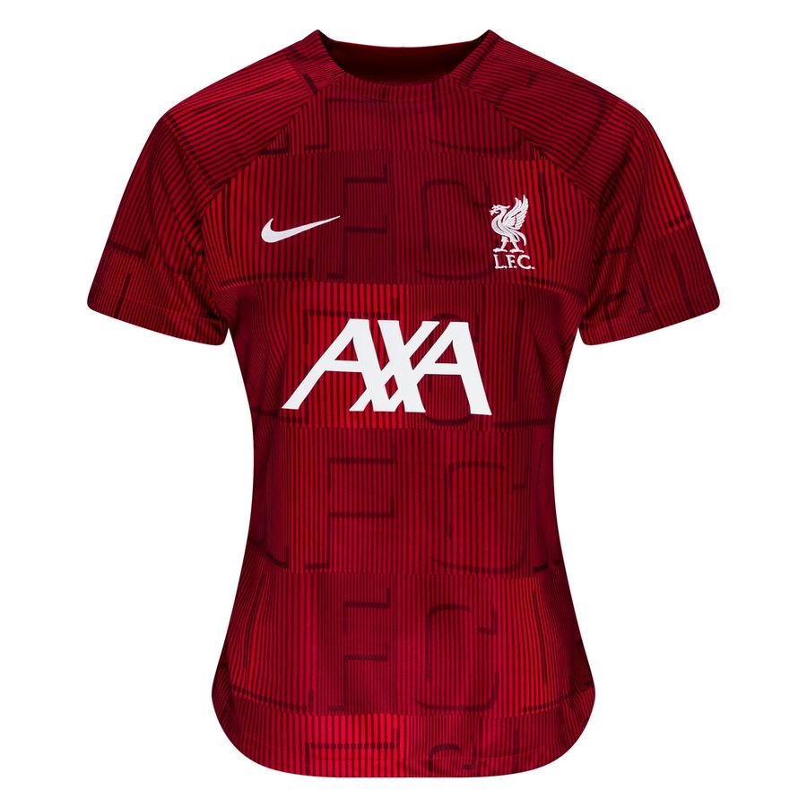 Liverpool Trænings T-Shirt Dri-FIT Pre Match - Rød/Hvid Kvinde
