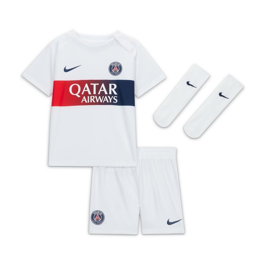 Paris Saint-Germain Udebanetrøje 2023/24 Baby-Kit Børn thumbnail