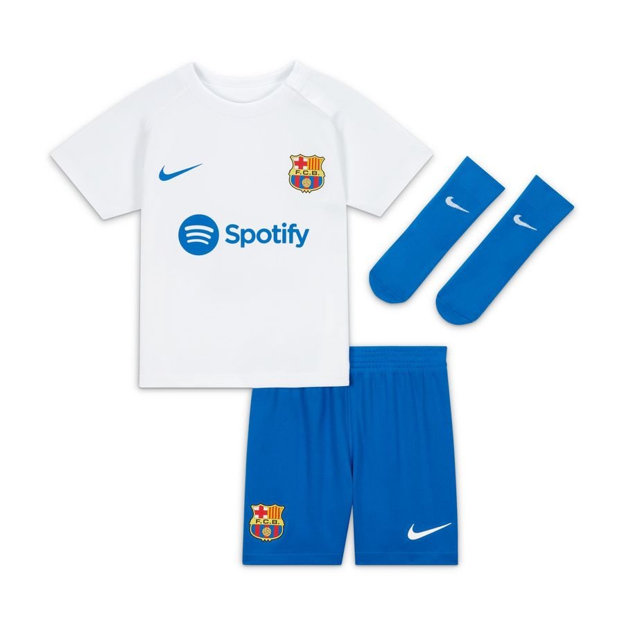 Barcelona Udebanetrøje 2023/24 Baby-Kit Børn