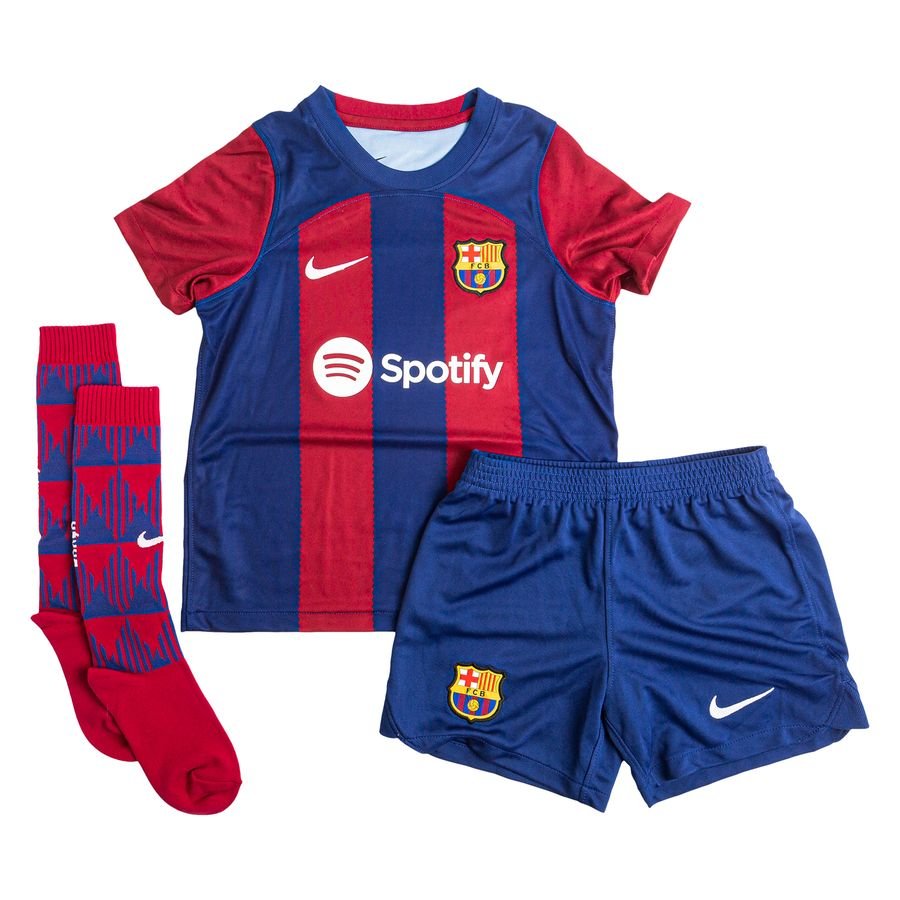 Barcelona Hjemmebanetrøje 2023/24 Mini-Kit Bø