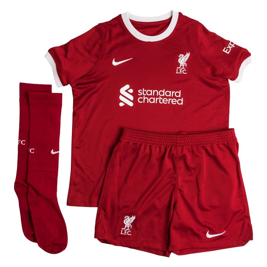 Liverpool Hjemmebanetrøje 2023/24 Mini-Kit Børn thumbnail
