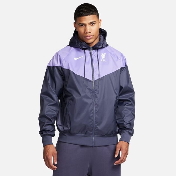 Liverpool Jacket Windrunner NSW Woven - Space Purple/Gridiron/White ...