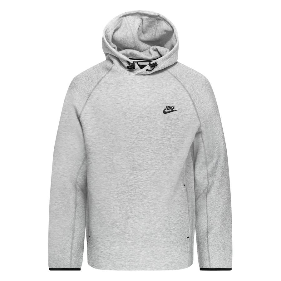 Nike Hættetrøje Tech Fleece Pullover 2023 - Grå/Sort