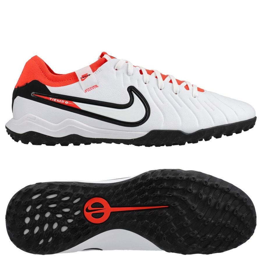 Nike Tiempo Legend 10 Pro TF Ready - White/Black/Bright Crimson | www ...