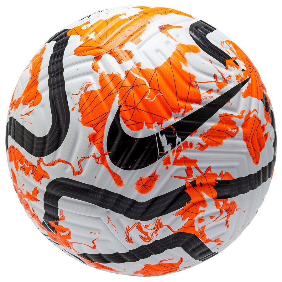 Nike Fotboll Flight Premier League - Vit/Orange/Svart