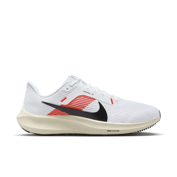 Nike Air Zoom Running Shoe Pegasus 40 EK - White/Black/Chile Red | www ...