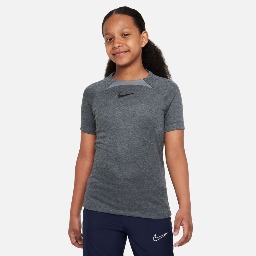 Nike Trænings T-Shirt Dri-FIT Academy - Grå/Sort Børn thumbnail